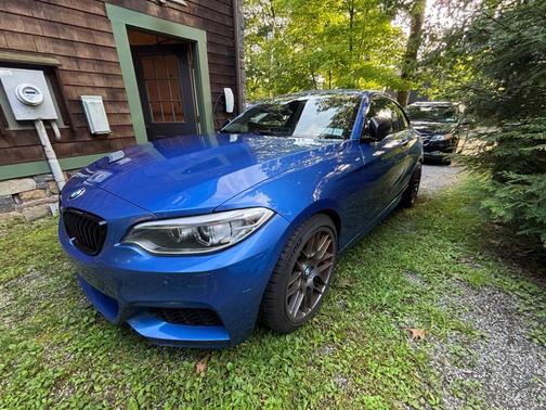 Blue 2016 BMW M235 i