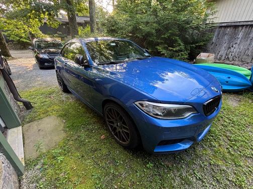 Blue 2016 BMW M235 i