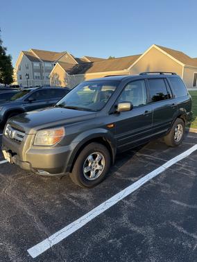 Green 2007 Honda Pilot EX-L