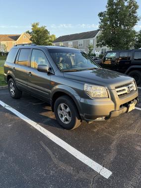 Green 2007 Honda Pilot EX-L