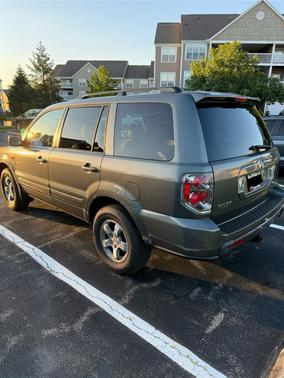 Green 2007 Honda Pilot EX-L