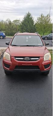 Red 2010 Kia Sportage LX
