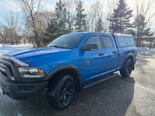 Blue 2022 RAM 1500 Classic Warlock