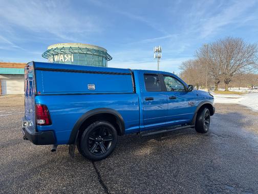 Blue 2022 RAM 1500 Classic Warlock
