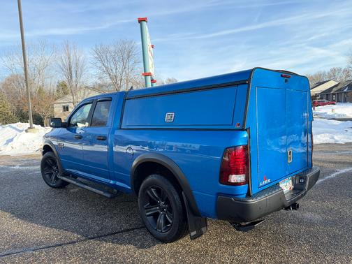 Blue 2022 RAM 1500 Classic Warlock