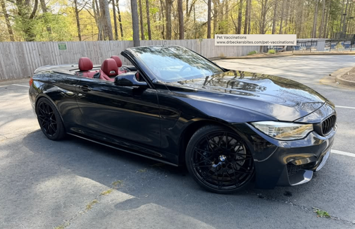 Black 2015 BMW M4 Base