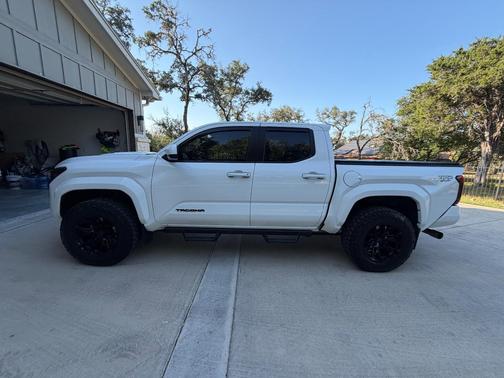 White 2025 Toyota Tacoma TRD Sport