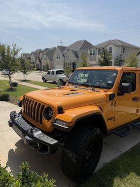Orange 2021 Jeep Wrangler Unlimited 4xe Rubicon