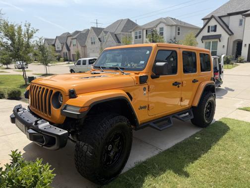Orange 2021 Jeep Wrangler Unlimited 4xe Rubicon
