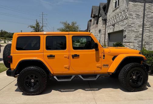 Orange 2021 Jeep Wrangler Unlimited 4xe Rubicon