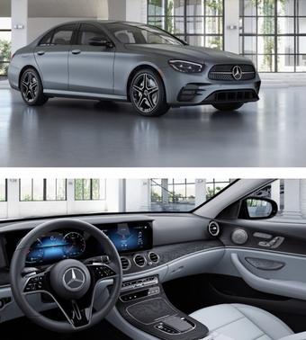 Gray 2021 Mercedes-Benz E-Class E 350