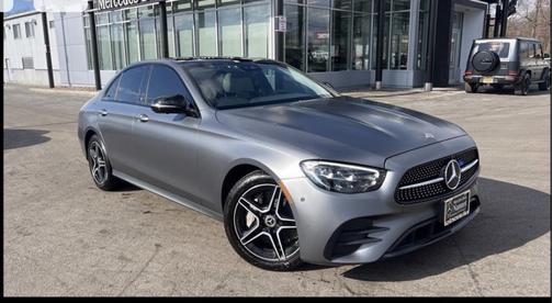 Gray 2021 Mercedes-Benz E-Class E 350