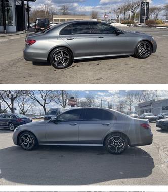 Gray 2021 Mercedes-Benz E-Class E 350