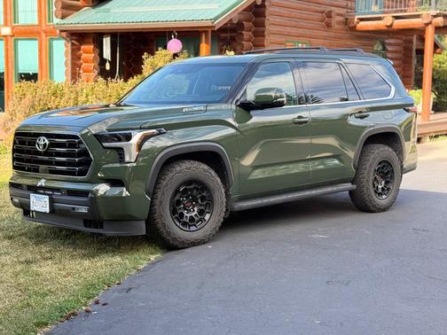 Green 2023 Toyota Sequoia SR5