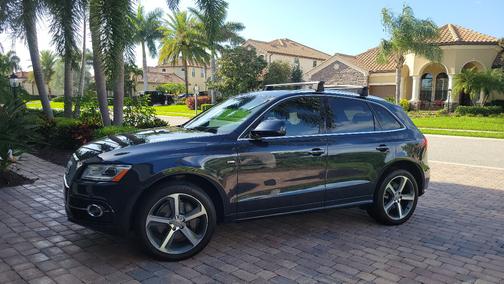 Blue 2016 Audi Q5 3.0T Premium Plus