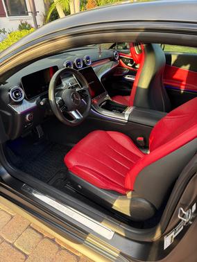 Gray 2024 Mercedes-Benz CLE 300 4MATIC Coupe