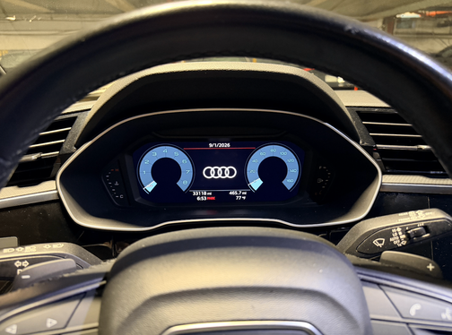 Black 2022 Audi Q3 45 S line Premium