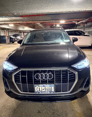 Black 2022 Audi Q3 45 S line Premium