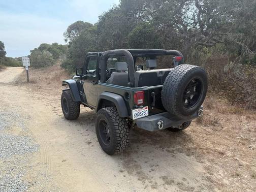 Green 2010 Jeep Wrangler Sport