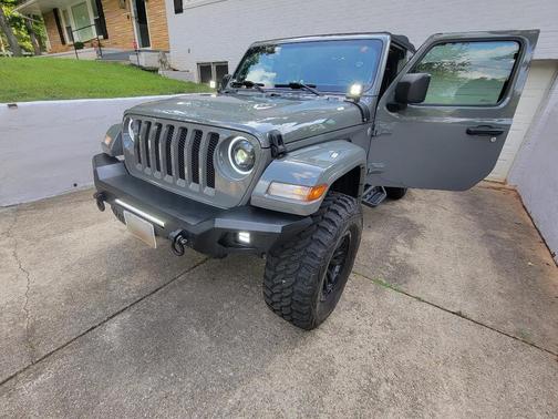 Gray 2021 Jeep Wrangler Unlimited Sport S