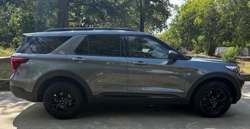 Gray 2022 Ford Explorer Timberline