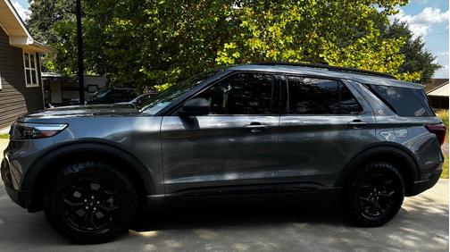 Gray 2022 Ford Explorer Timberline