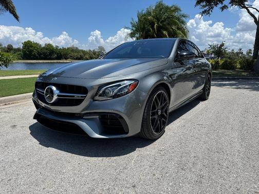 Gray 2018 Mercedes-Benz AMG E 63 S 4MATIC
