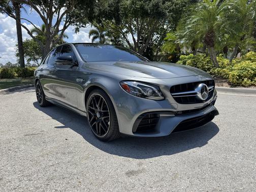 Gray 2018 Mercedes-Benz AMG E 63 S 4MATIC