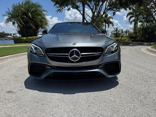 Gray 2018 Mercedes-Benz AMG E 63 S 4MATIC