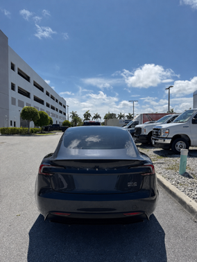 Gray 2024 Tesla Model 3 Performance