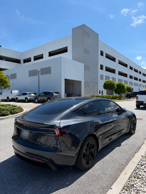 Gray 2024 Tesla Model 3 Performance