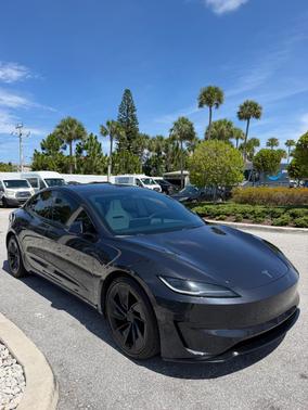Gray 2024 Tesla Model 3 Performance