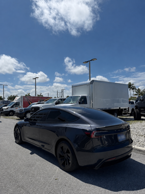 Gray 2024 Tesla Model 3 Performance