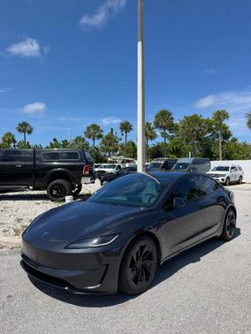Gray 2024 Tesla Model 3 Performance