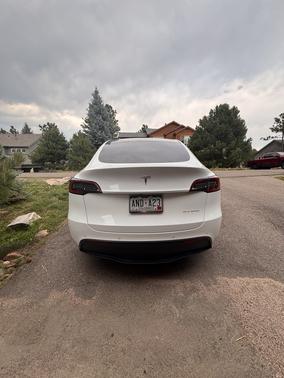 White 2022 Tesla Model Y Long Range