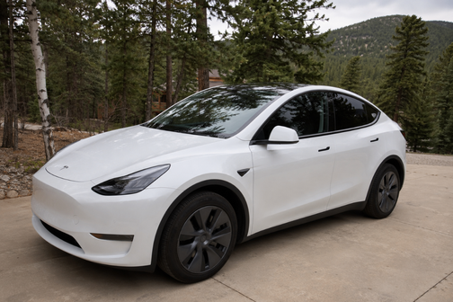 White 2022 Tesla Model Y Long Range