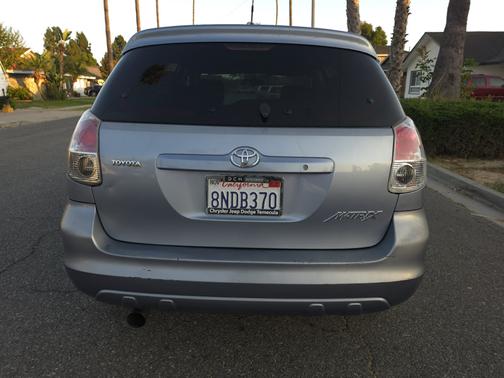 Blue 2008 Toyota Matrix XR