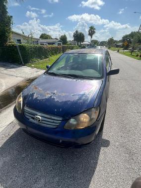 Blue 2003 Toyota Corolla LE