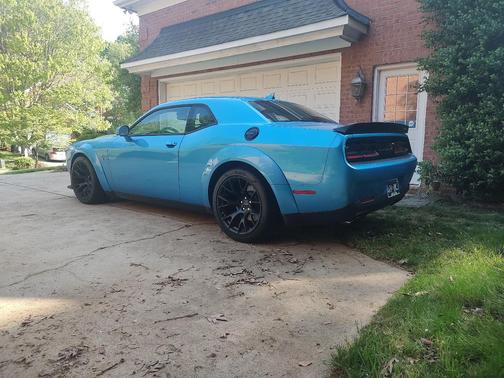 Blue 2023 Dodge Challenger SRT Hellcat Widebody Jailbreak