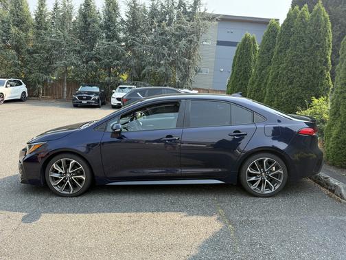 Blue 2022 Toyota Corolla SE