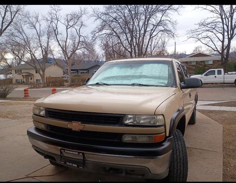 Gold 1999 Chevrolet Silverado 2500 Extended Cab