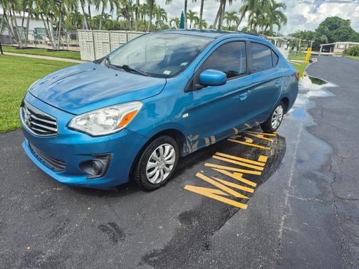Blue 2018 Mitsubishi Mirage G4 ES