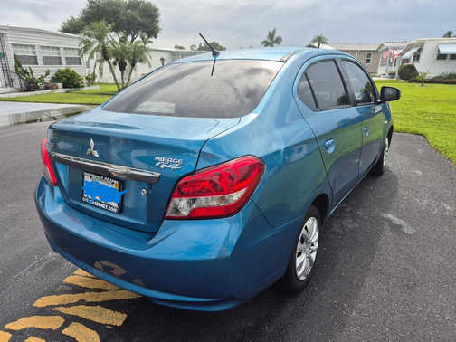 Blue 2018 Mitsubishi Mirage G4 ES