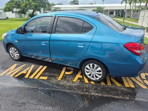 Blue 2018 Mitsubishi Mirage G4 ES