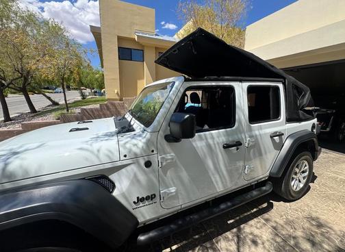 White 2023 Jeep Wrangler Sport S