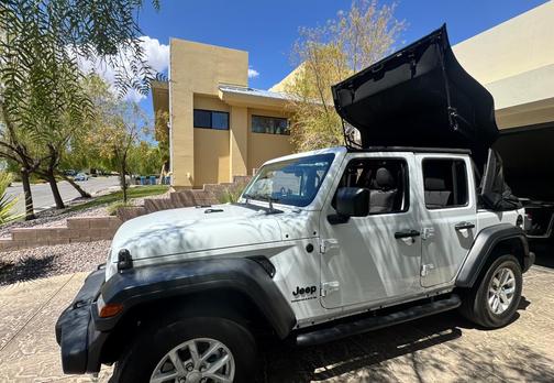 White 2023 Jeep Wrangler Sport S