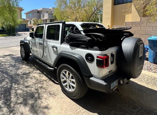 White 2023 Jeep Wrangler Sport S