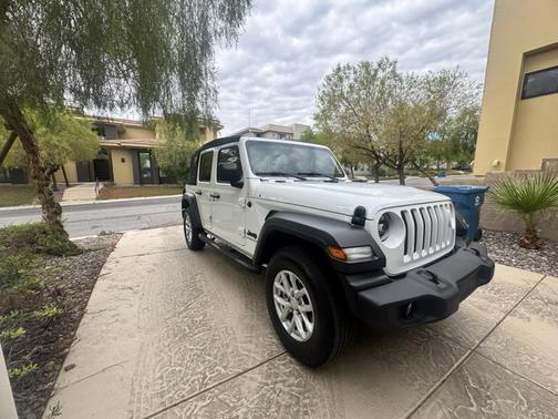 White 2023 Jeep Wrangler Sport S