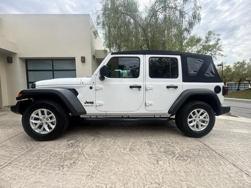 White 2023 Jeep Wrangler Sport S