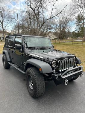Black 2017 Jeep Wrangler Unlimited Sport